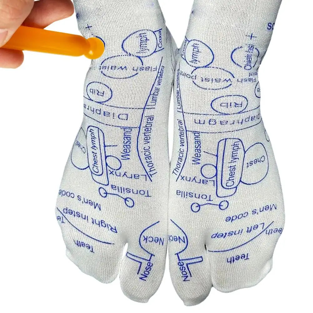 Foot Massage Acupressure Socks (SOCKS + STICK)