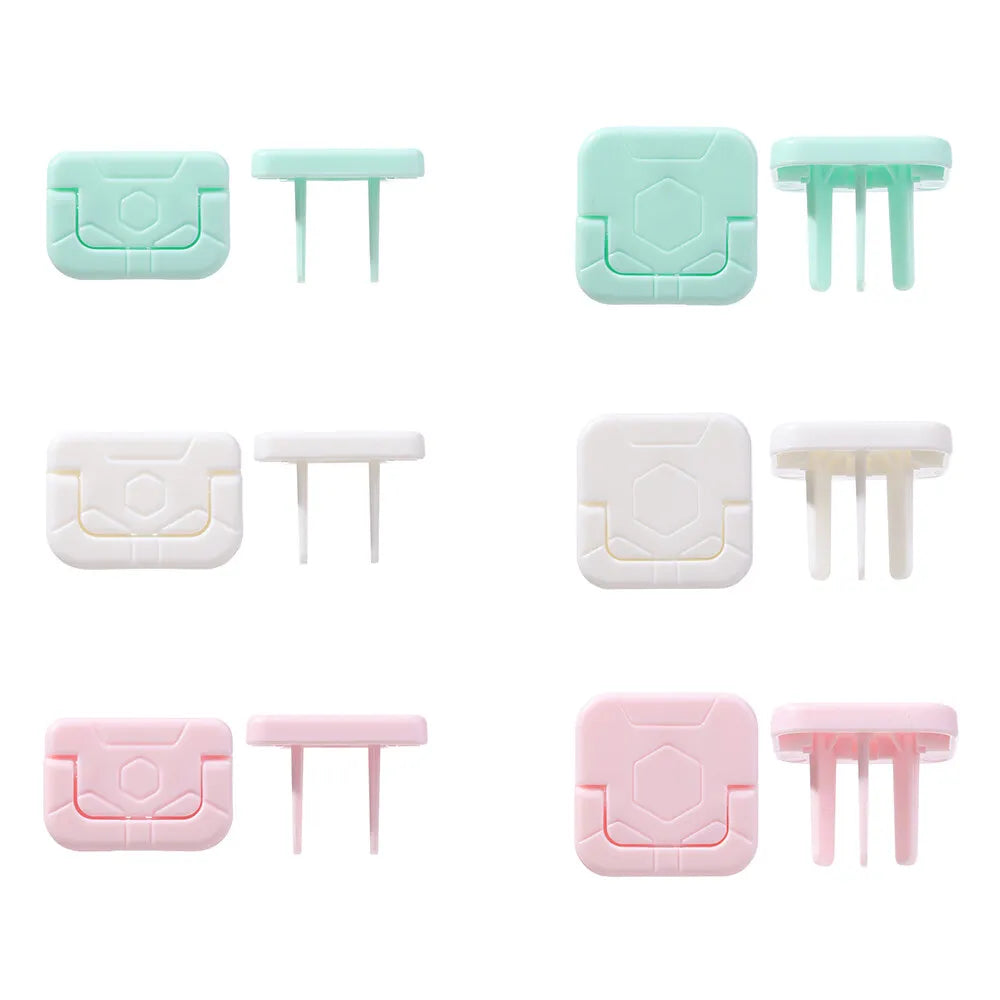 16 pcs Child Safety Socket Cover (8 pcs 3 legs) (8 pcs 2 legs)